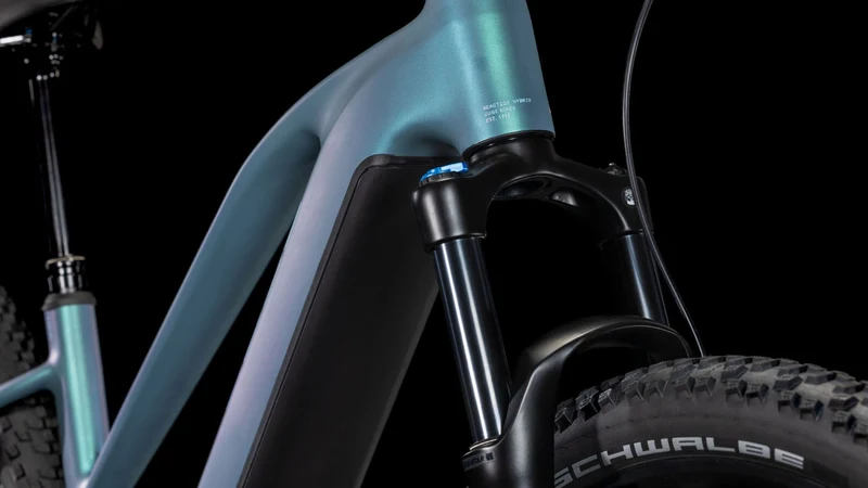 Cube Reaction Hybrid Pro 800 Wh E-Bike Hardtail Trapeze smaragdgrey´n´prism