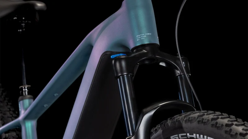 Cube Reaction Hybrid Pro 800 Wh E-Bike Hardtail Diamant smaragdgrey´n´prism