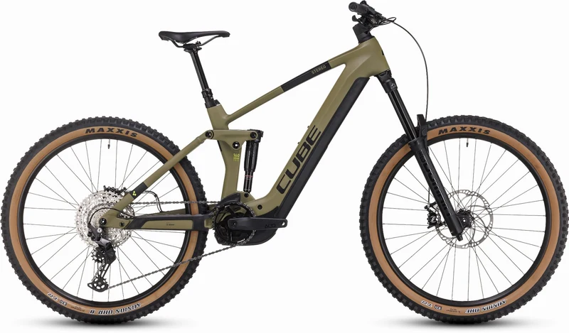 Cube Stereo Hybrid 160 HPC Race 750 Wh E-Bike Fully 27,5" olive´n´green