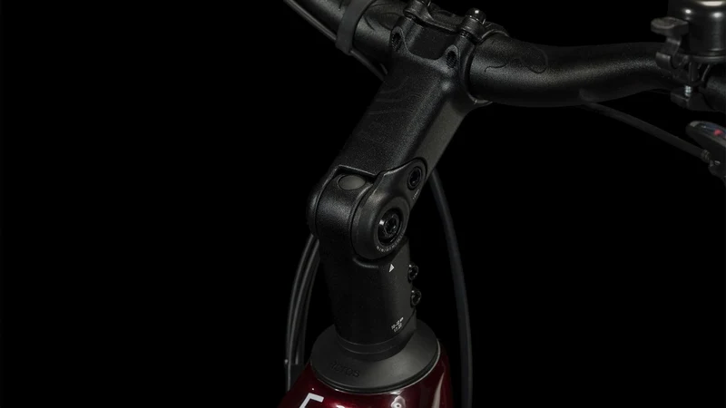 Cube Touring Hybrid EXC 625 Wh E-Bike Easy Entry 28" red´n´white