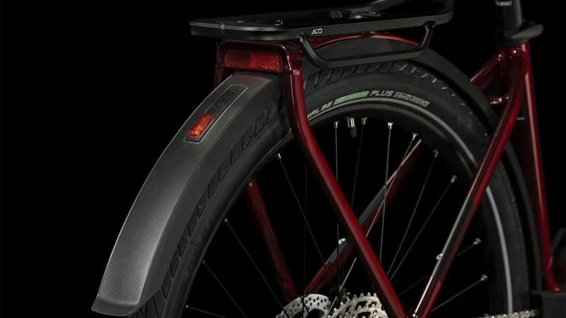 Cube Touring Hybrid EXC 625 Wh E-Bike Easy Entry 28" red´n´white