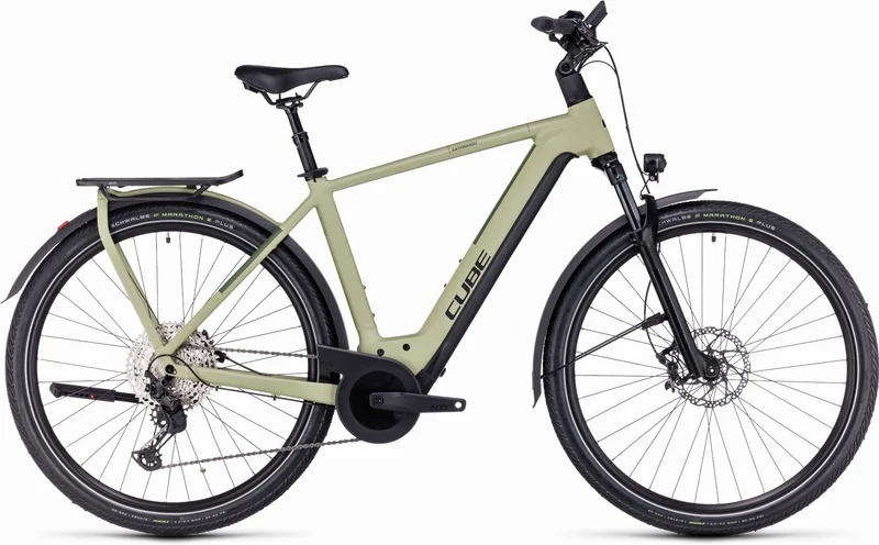 Cube Kathmandu Hybrid SLX 750 Wh E-Bike Diamant 28" green´n´olive