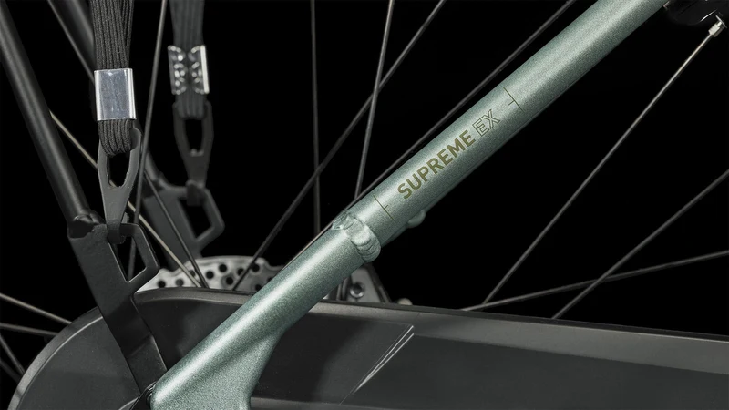 Cube Supreme Hybrid EX 625 Wh E-Bike Easy Entry 28" green´n´olive
