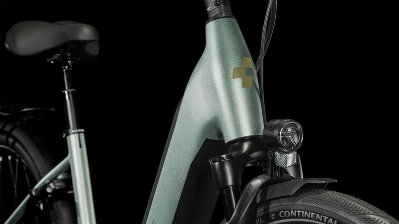 Cube Supreme Hybrid EX 625 Wh E-Bike Easy Entry 28" green´n´olive