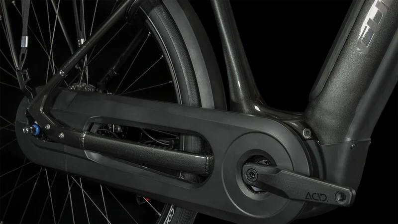 Cube Supreme Hybrid EX 625 Wh E-Bike Easy Entry 28" grey´n´black