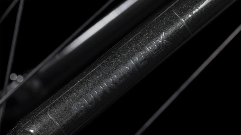 Cube Supreme Hybrid EX 625 Wh E-Bike Easy Entry 28" grey´n´black