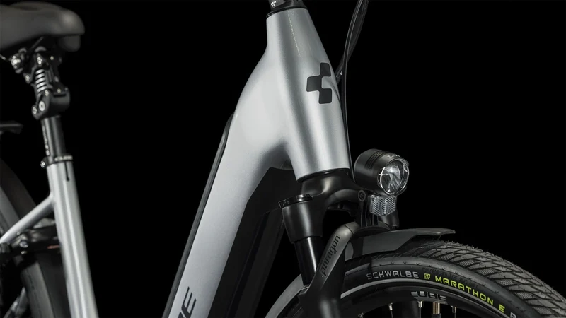 Cube Supreme RT Hybrid SLX 625 Wh E-Bike Easy Entry 28" polarsilver´n´black
