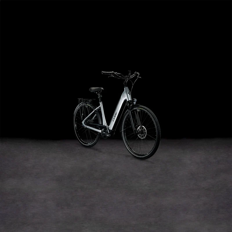 Cube Supreme RT Hybrid SLX 625 Wh E-Bike Easy Entry 28" polarsilver´n´black