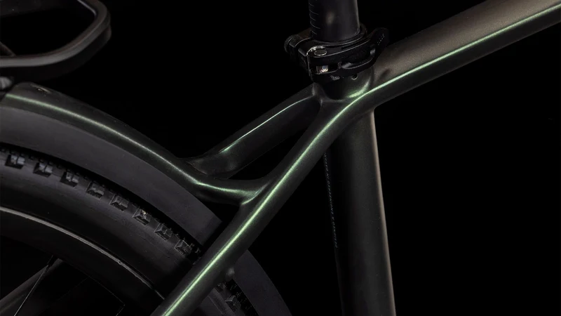 Cube Kathmandu Hybrid C:62 SLT 400 Wh E-Bike Diamant 28" stellar´n´origanogreen