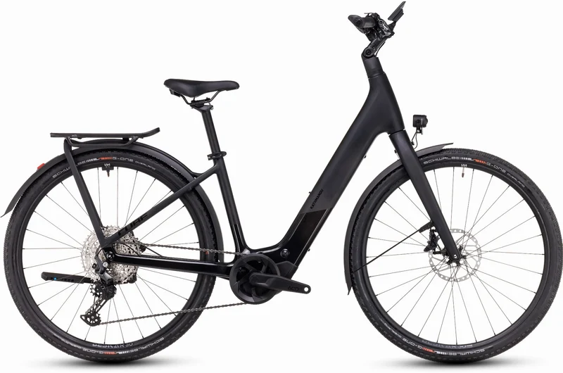 Cube Kathmandu Hybrid C:62 SLX 400 Wh E-Bike Easy Entry 28" carbon´n´black