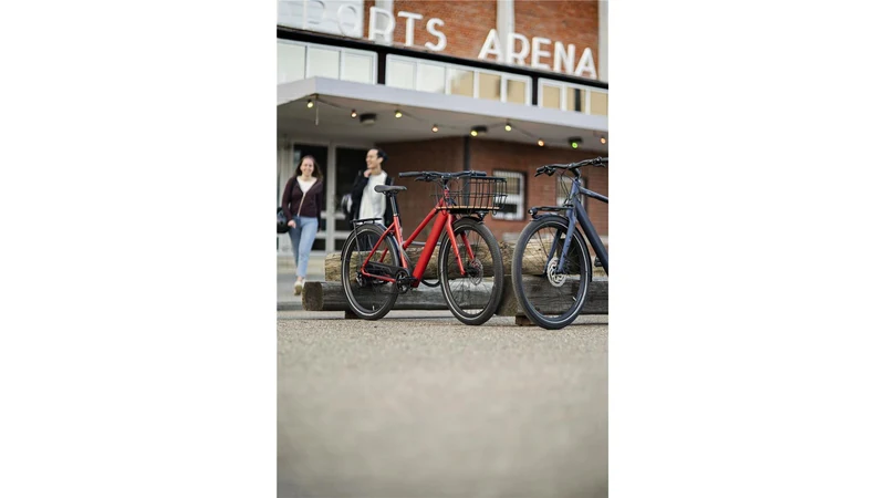 Coboc Bristol TPZ 360 Wh E-Bike Trapez 27,5" district red, matt