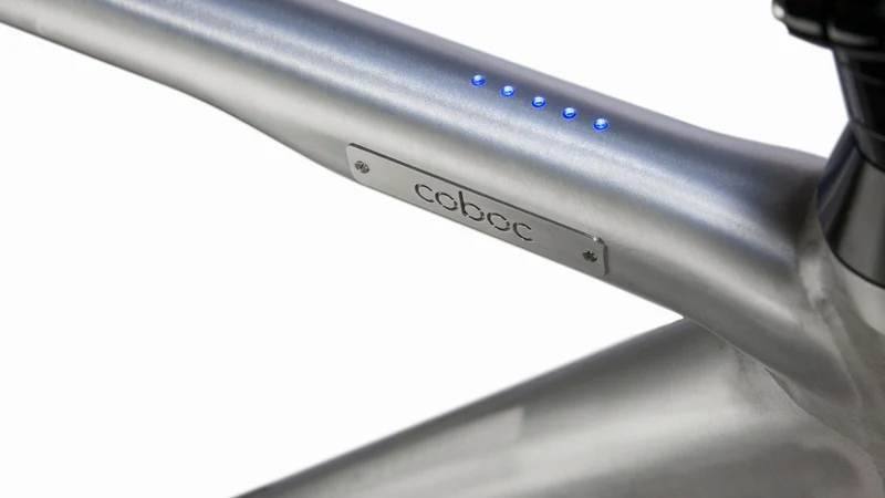 Coboc Brooklyn FAT 360 Wh E-Bike Diamant 27,5" raw finish, matt