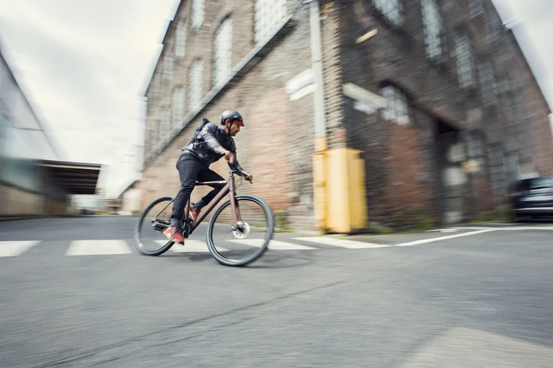 Coboc Brooklyn One FAT 360 Wh E-Bike Diamant 27,5" jugla brown, matt-metallic