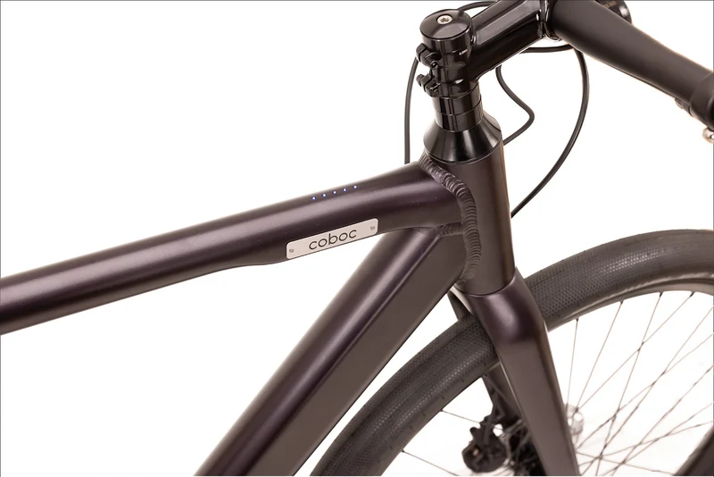 Coboc Brooklyn FAT 360 Wh E-Bike Diamant 27,5" disco purple, matt