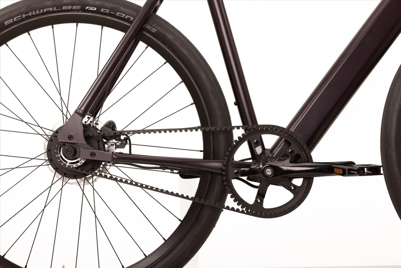 Coboc Brooklyn FAT 360 Wh E-Bike Diamant 27,5" disco purple, matt