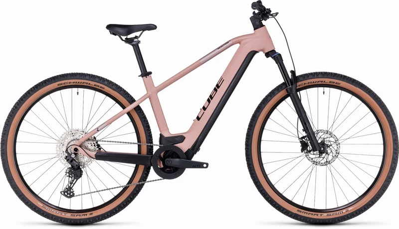 Cube Reaction Hybrid Pro 625 Wh E-Bike Hardtail Diamant blushrose´n´silver