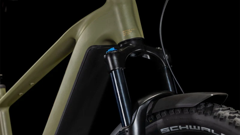 Cube Reaction Hybrid Pro Allroad 800 Wh E-Bike Hardtail Diamant dustyolive´n´gold