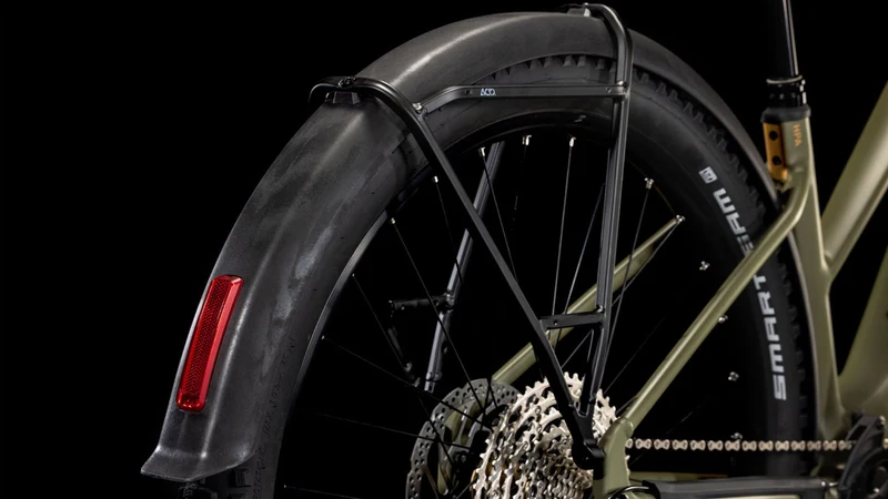Cube Reaction Hybrid Pro Allroad 600 Wh E-Bike Hardtail Trapeze dustyolive´n´gold