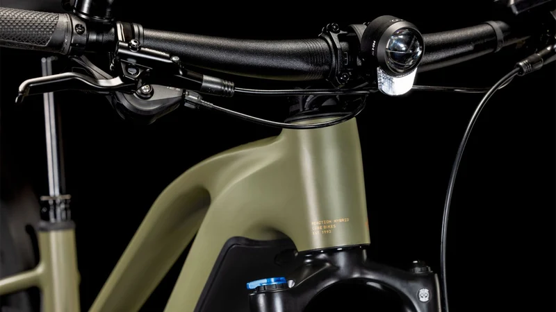 Cube Reaction Hybrid Pro Allroad 600 Wh E-Bike Hardtail Trapeze dustyolive´n´gold