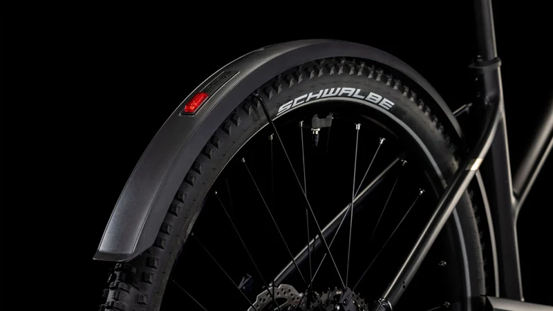 Cube Nuride Hybrid Pro Allroad 600 Wh E-Bike Trapeze 28" black´n´bronze