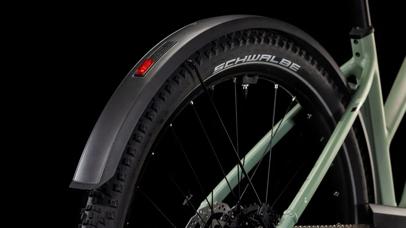 Cube Nuride Hybrid Pro Allroad 600 Wh E-Bike Trapeze 28" pistachio´n´stonegrey