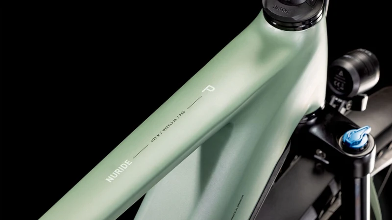 Cube Nuride Hybrid Pro Allroad 800 Wh E-Bike Diamant 28" pistachio´n´stonegrey