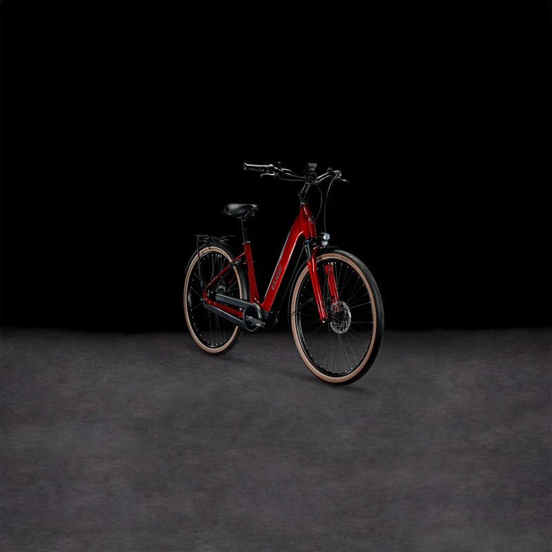 Cube Supreme Hybrid Pro 625 Wh E-Bike Easy Entry red´n´black