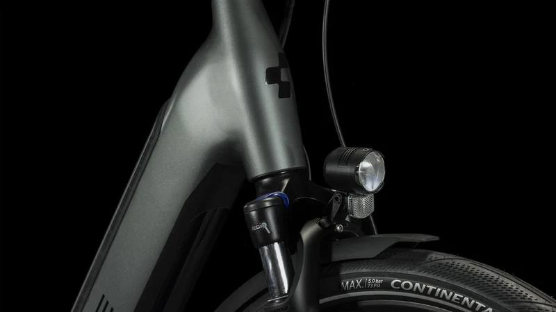 Cube Supreme Hybrid Pro 625 Wh E-Bike Easy Entry flashgrey´n´black