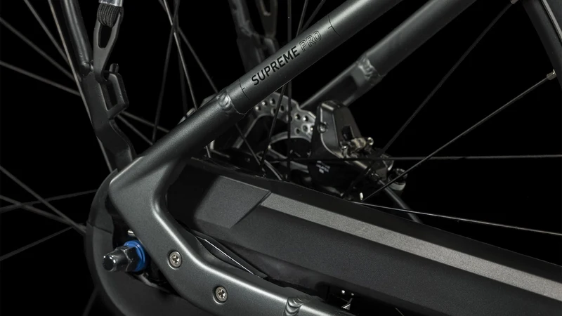 Cube Supreme Hybrid Pro 625 Wh E-Bike Easy Entry flashgrey´n´black