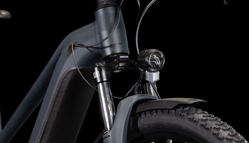 Cube Reaction Hybrid Performance 500 Wh Allroad E-Bike Hardtail Trapeze night´n´black