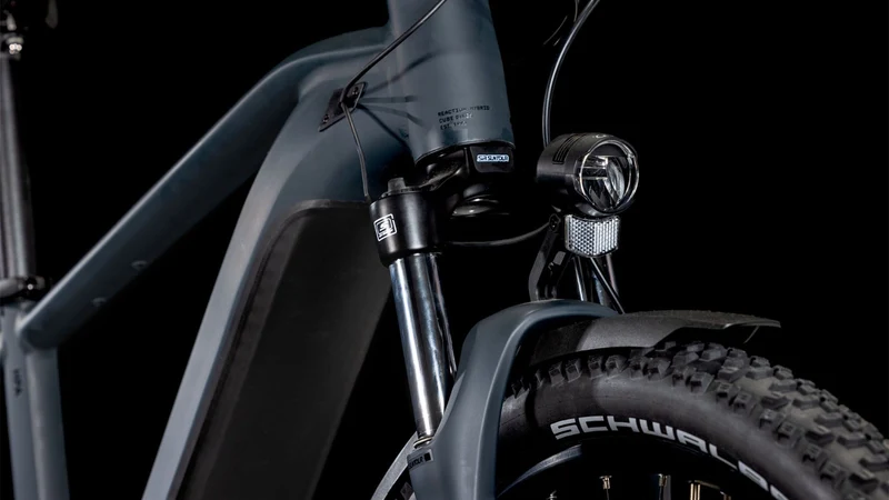 Cube Reaction Hybrid Performance 500 Wh Allroad E-Bike Hardtail Diamant night´n´black