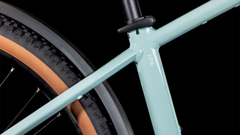 Cube Reaction Hybrid Performance 500 Wh Allroad E-Bike Hardtail Diamant skylightblue´n´white