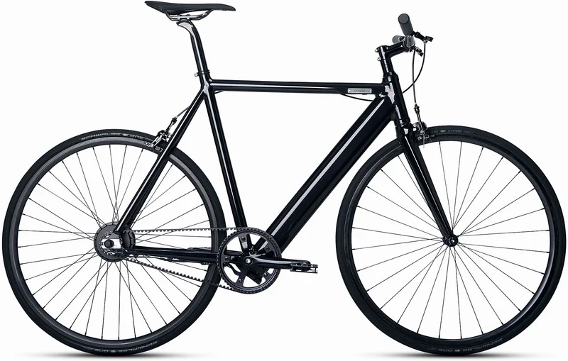 Coboc eCycle F1 360 Wh E-Bike Diamant 28" fable black, gloss