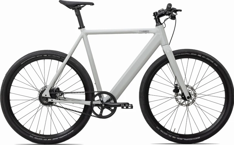 Coboc Brooklyn FAT 360 Wh E-Bike Diamant 27,5" cloud white, matt