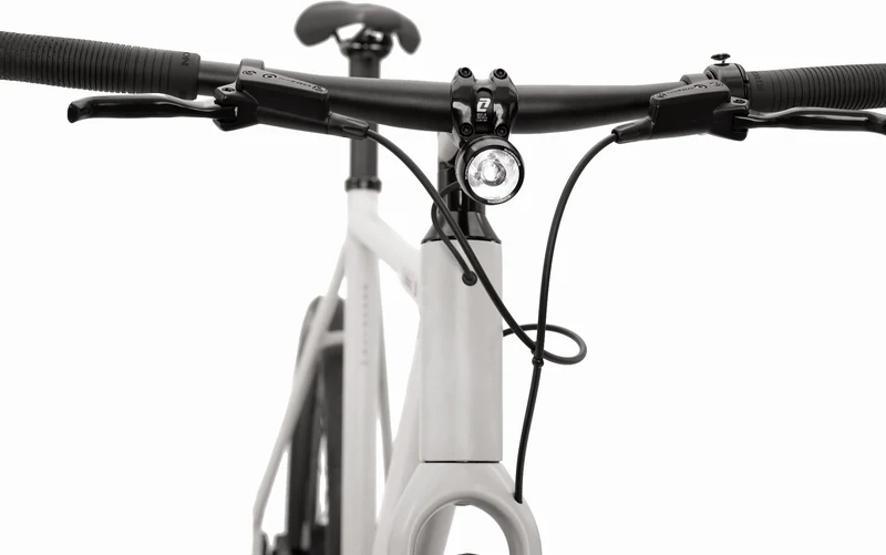 Coboc Brooklyn FAT 360 Wh E-Bike Diamant 27,5" cloud white, matt