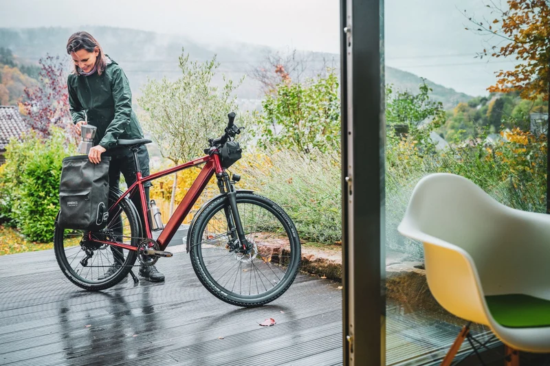 Coboc Iseo 360 Wh E-Bike Diamant rooftop red, gloss