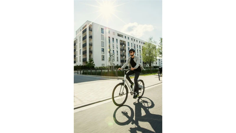 Coboc Kallio RGD 360 Wh E-Bike Wave 28" cloud white - neo silver, gloss
