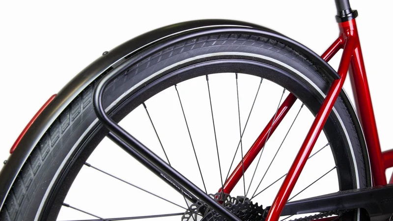 Coboc Kallio CMF 360 Wh E-Bike Wave 28" district red - rooftop red, gloss