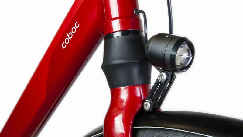 Coboc Kallio CMF 360 Wh E-Bike Wave 28" district red - rooftop red, gloss