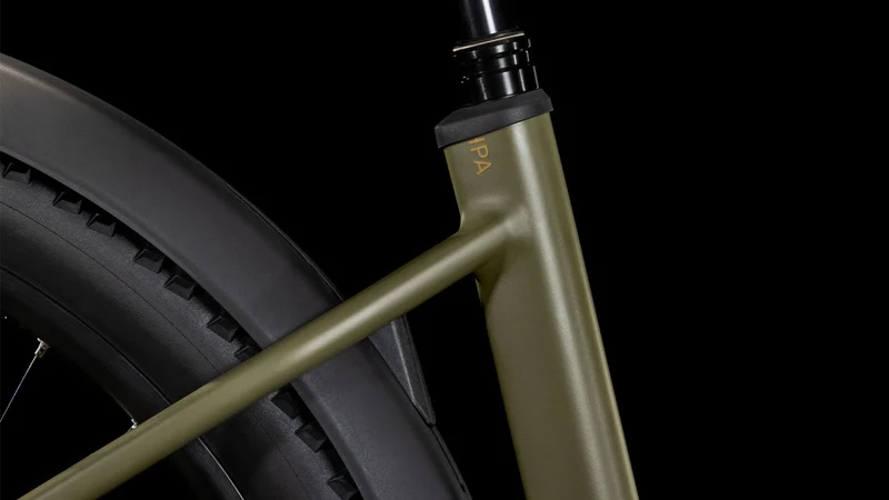 Cube Reaction Hybrid Pro Allroad 800 Wh E-Bike Hardtail Easy Entry 27,5" dustyolive´n´gold