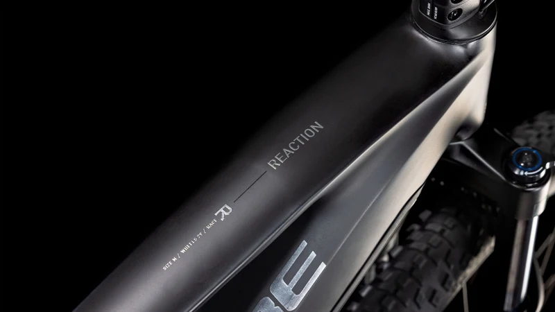 Cube Reaction Hybrid Race 800 Wh E-Bike Hardtail Diamant black´n´metal