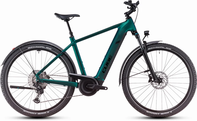Cube Nuride Hybrid EXC Allroad 800 Wh E-Bike Diamant 28" goblin´n´black