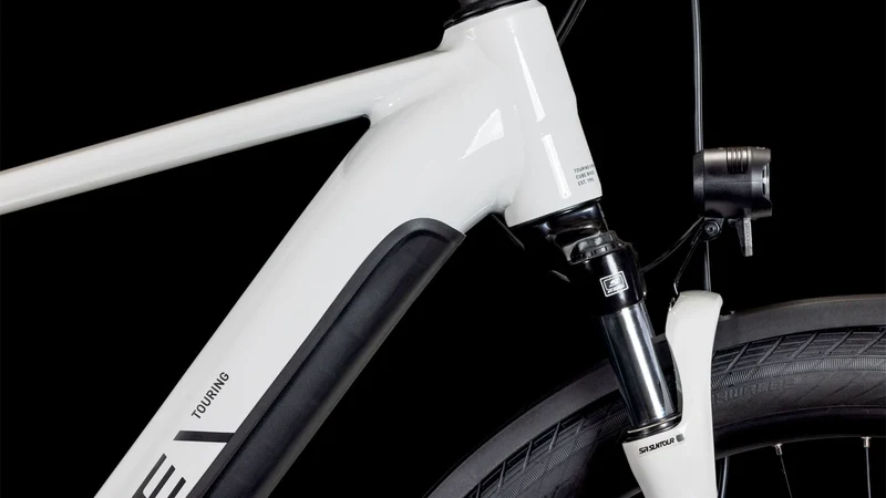 Cube Touring Hybrid One 500 Wh E-Bike Diamant 28" cotton´n´black