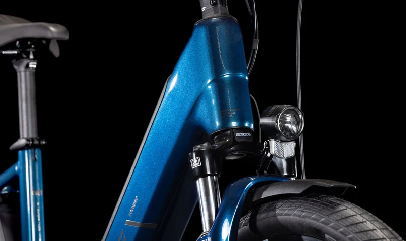 Cube Touring Hybrid One 625 Wh E-Bike Easy Entry 28" deepsea´n´chrome