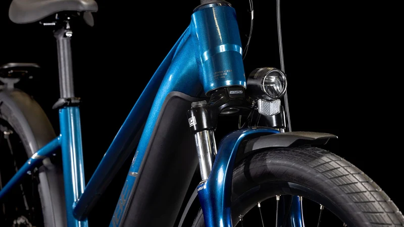 Cube Touring Hybrid One 625 Wh E-Bike Trapeze 28" deepsea´n´chrome