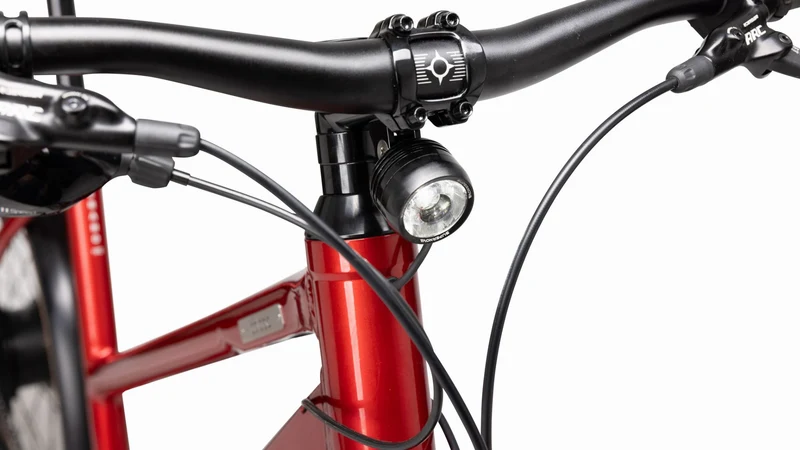 Coboc Merano TPZ 360 Wh E-Bike Trapez 27,5" district red, gloss