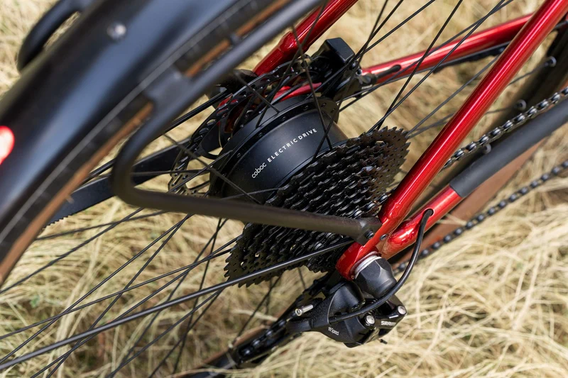 Coboc Merano TPZ 360 Wh E-Bike Trapez 27,5" district red, gloss