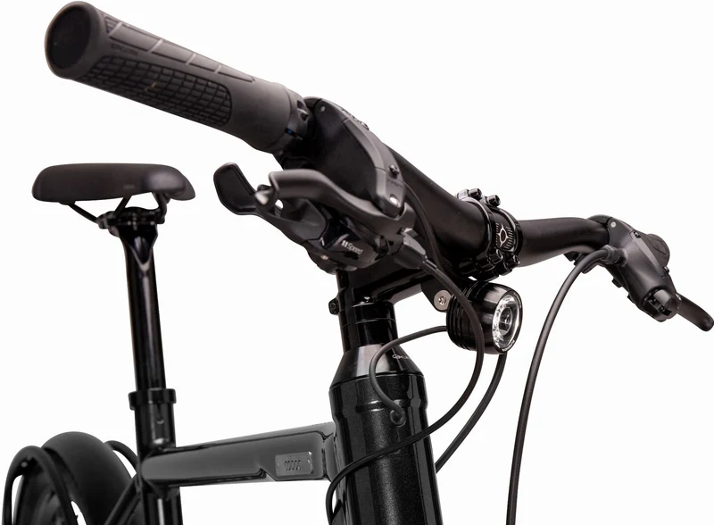 Coboc Merano DMT 360 Wh E-Bike Diamant 27,5" salmiak black, gloss