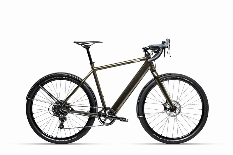 Coboc Torino 360 Wh E-Gravel Rad Diamant 27,5" silent green, gloss