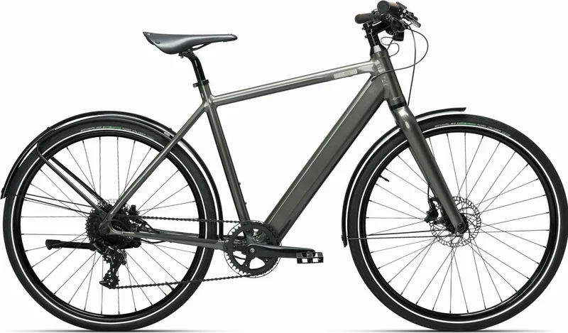 Coboc Vesterbro DMT 360 Wh E-Bike Diamant 27,5" anvil grey, gloss